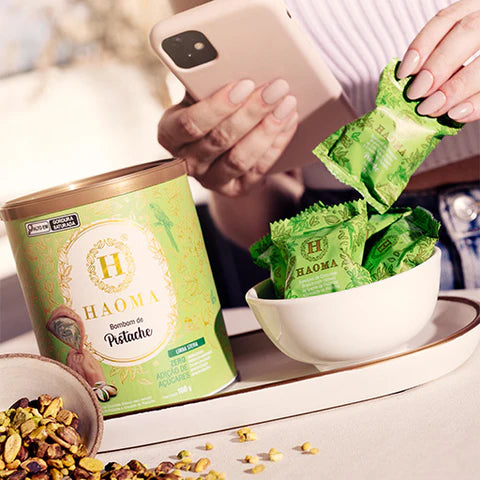 Pistachio White Chocolate Truffle - Can with 10 units