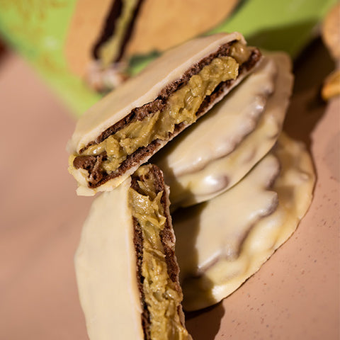 Biscottino Pistachio White — Box of 15