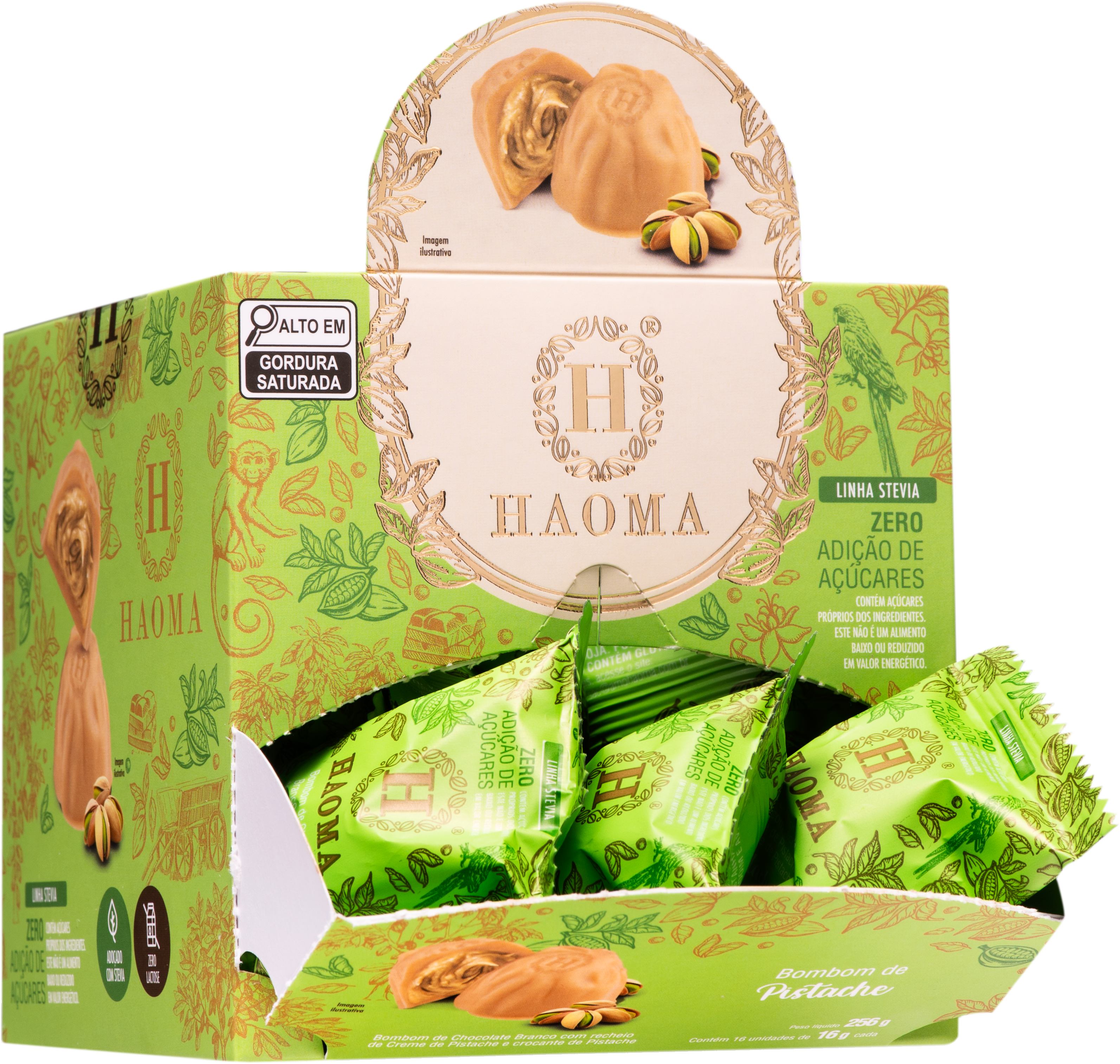 Biscottino Pistachio - Full Experience - Box of 15 (Milk) + Box of 15 (White)