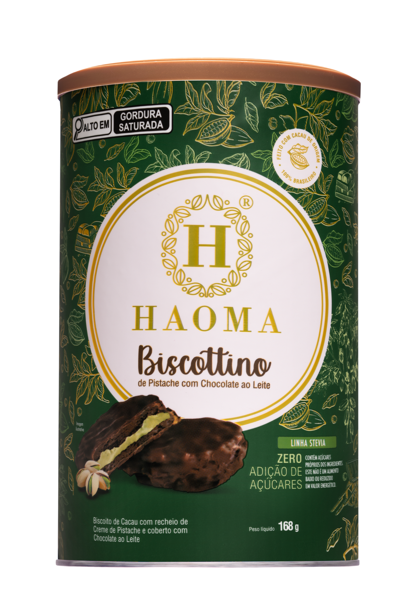 Biscottino Pistachio - The Mix - Can of 8 (Milk) + Box of 15 (White)