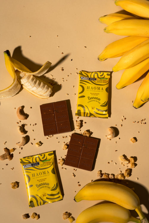 Banana Cashew Milk Chocolate Bar — 10 Pack