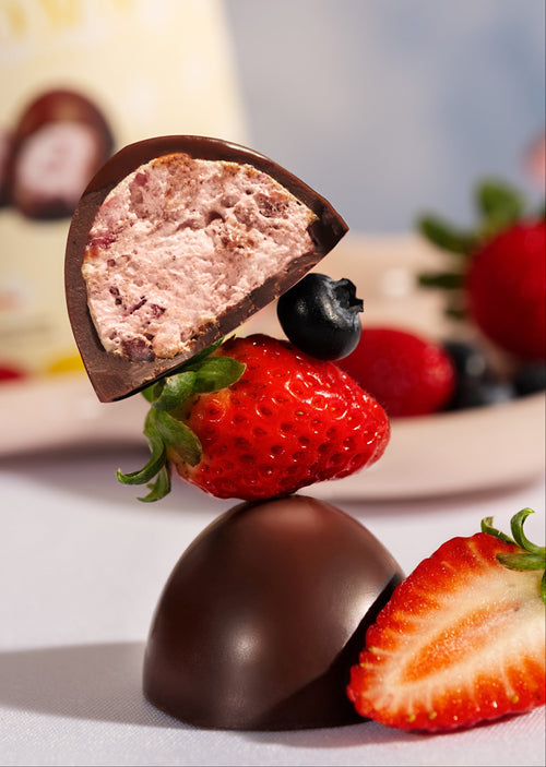 Chocolate Covered Red Berries Marshmallow - 120g can