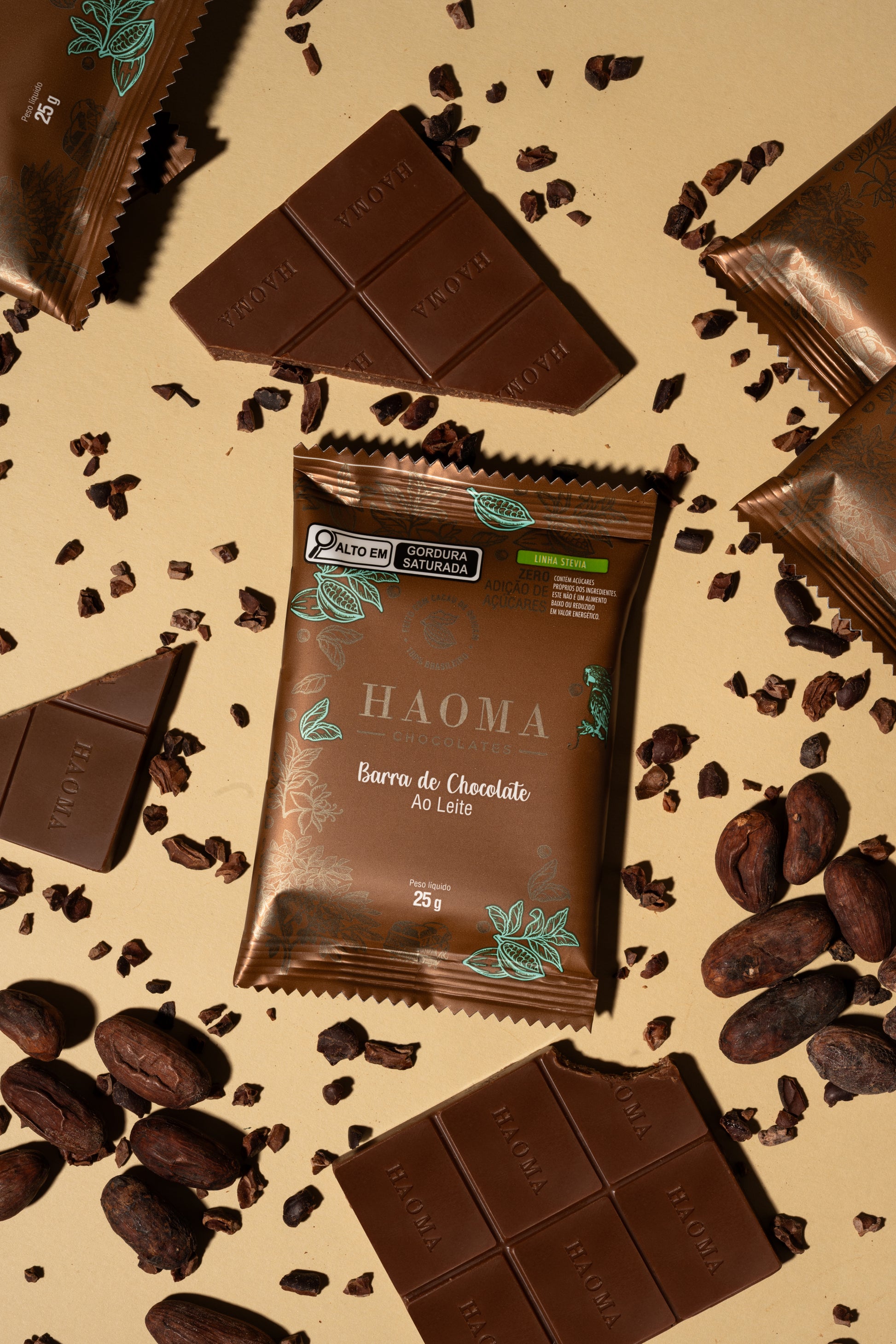 Milk Chocolate Bar - 250g Pouch