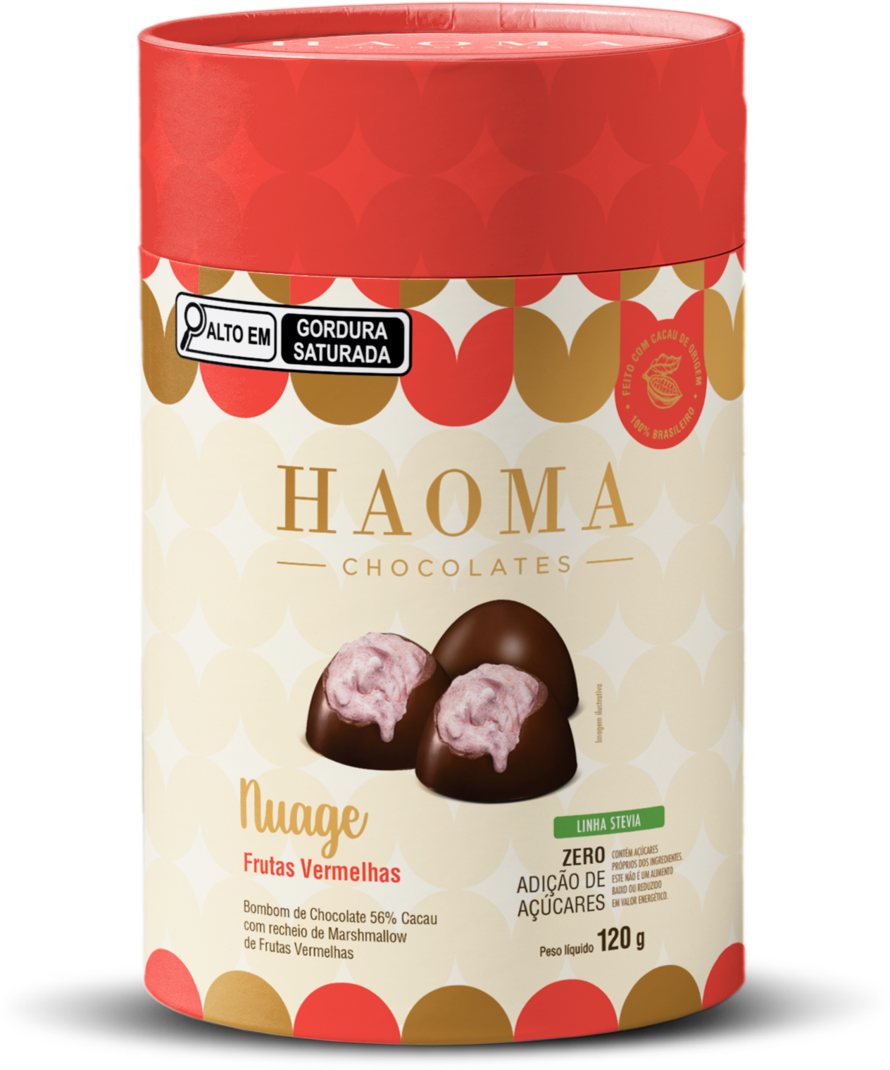 Chocolate Covered Red Berries Marshmallow - 120g can