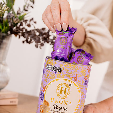 White Chocolate Paçoca - Can with 16 units