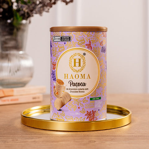 White Chocolate Paçoca - Can with 16 units
