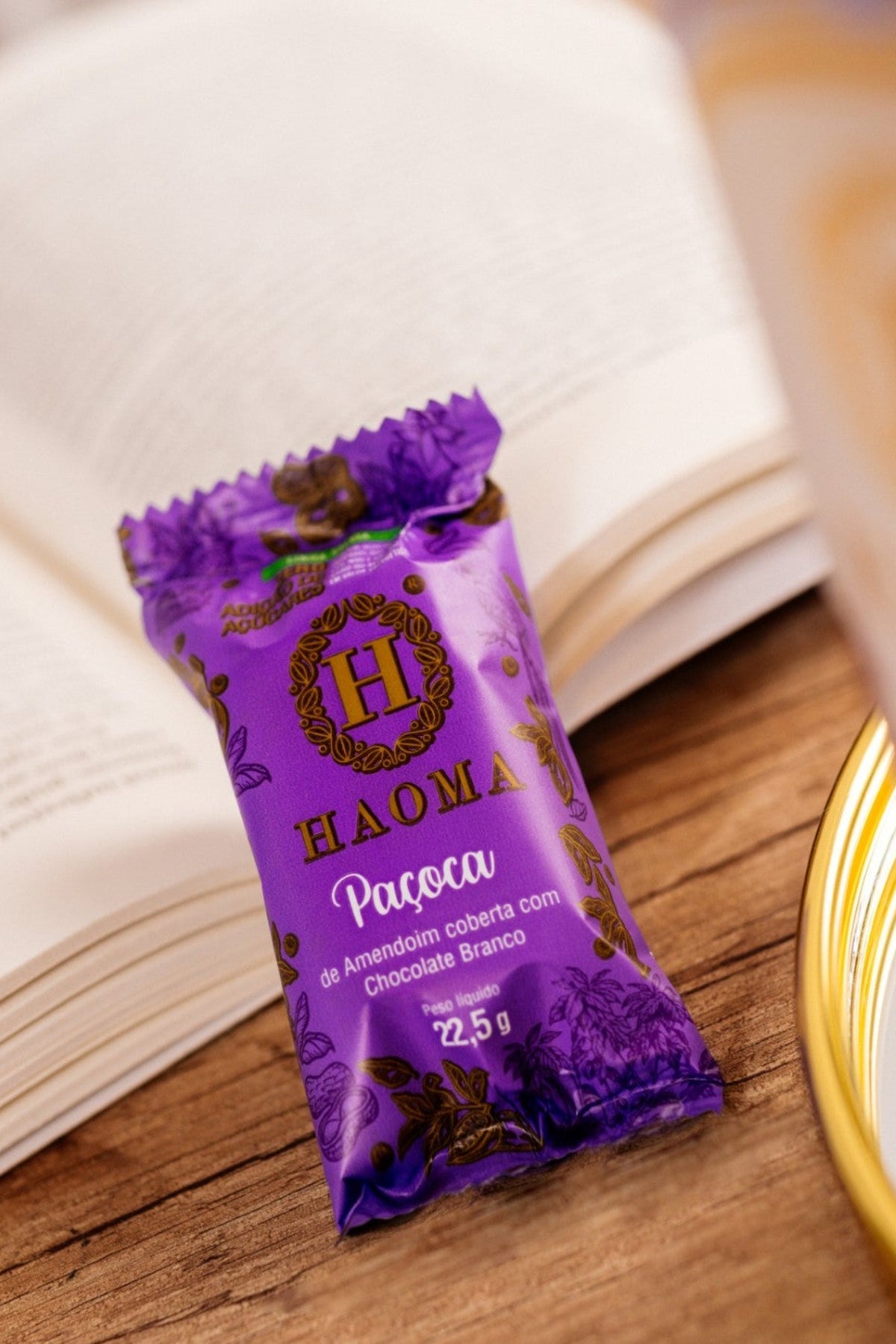 Pacaoca Paçoca White Chocolate — Pack of 5 | Haoma Chocolate – Haoma US