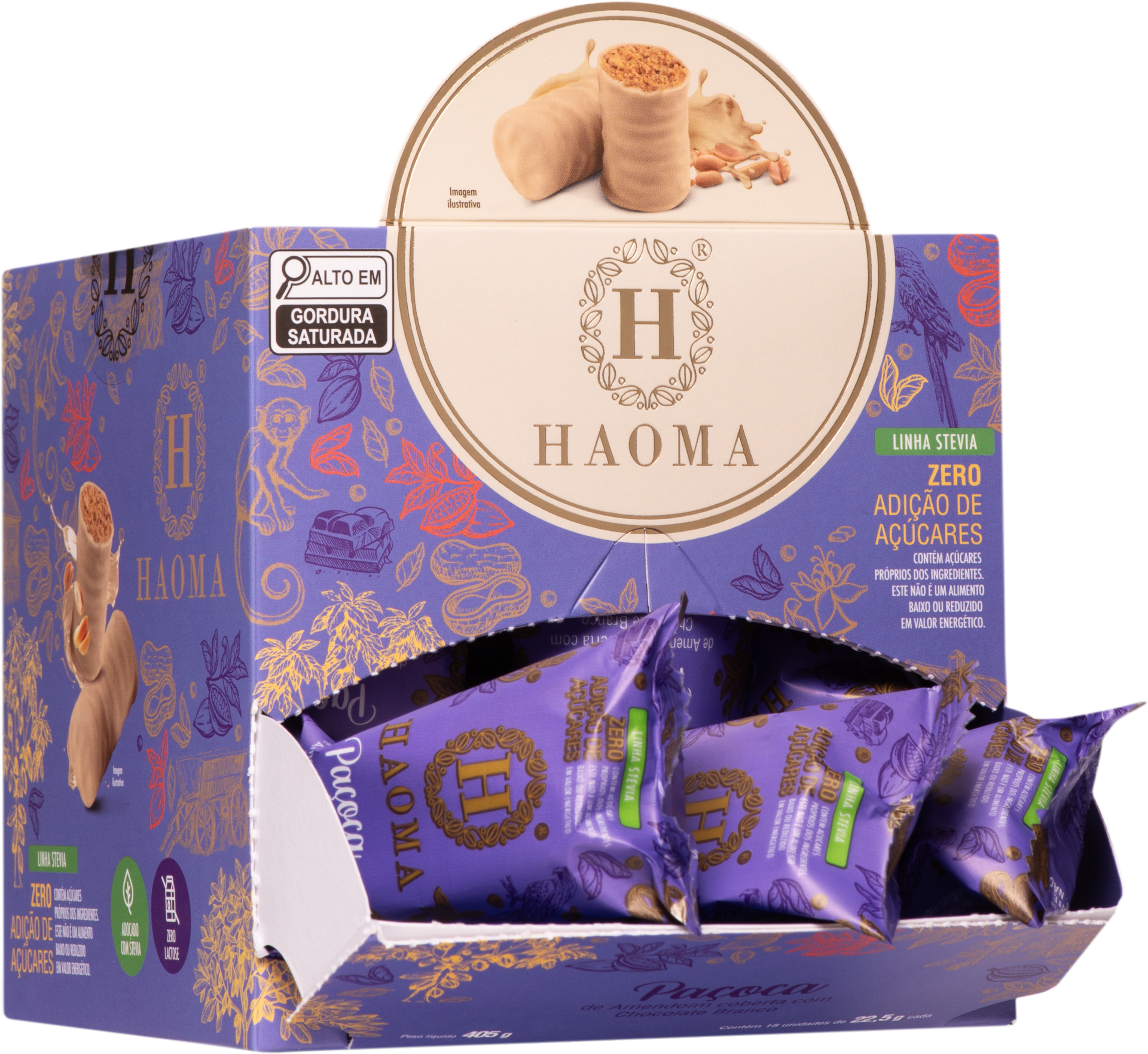 Paçoca White Chocolate — Box of 18