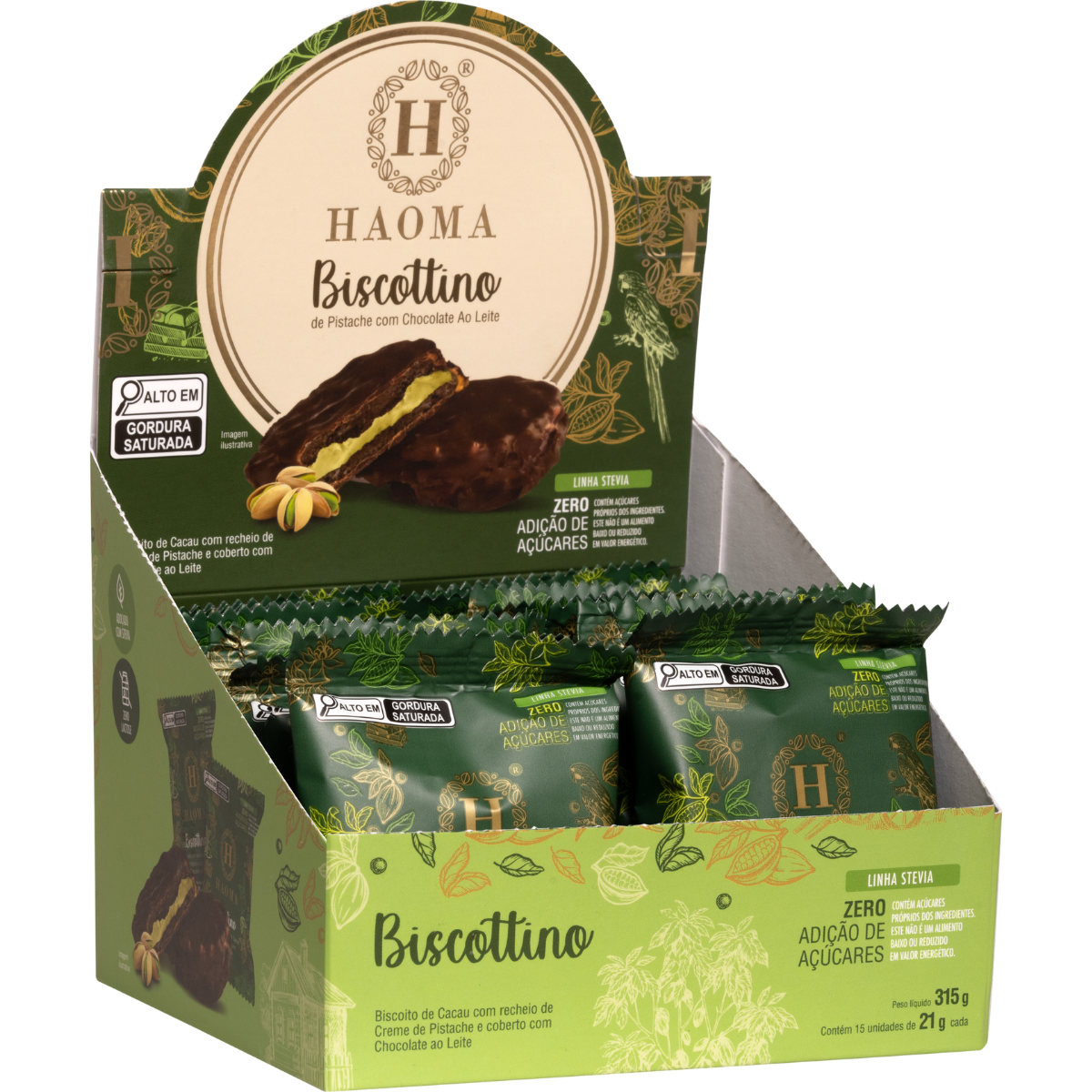 Biscottino Pistachio — Box of 15