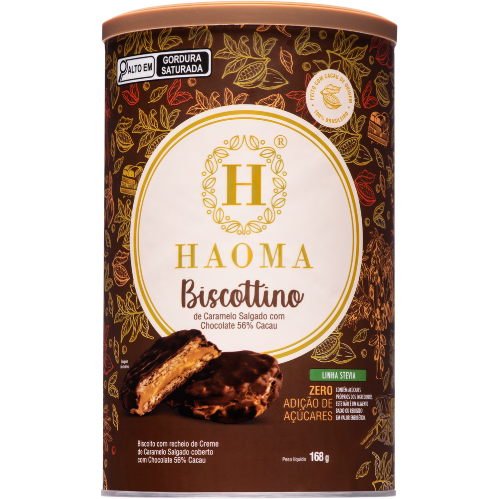 Biscottino Dark Chocolate — Can of 8
