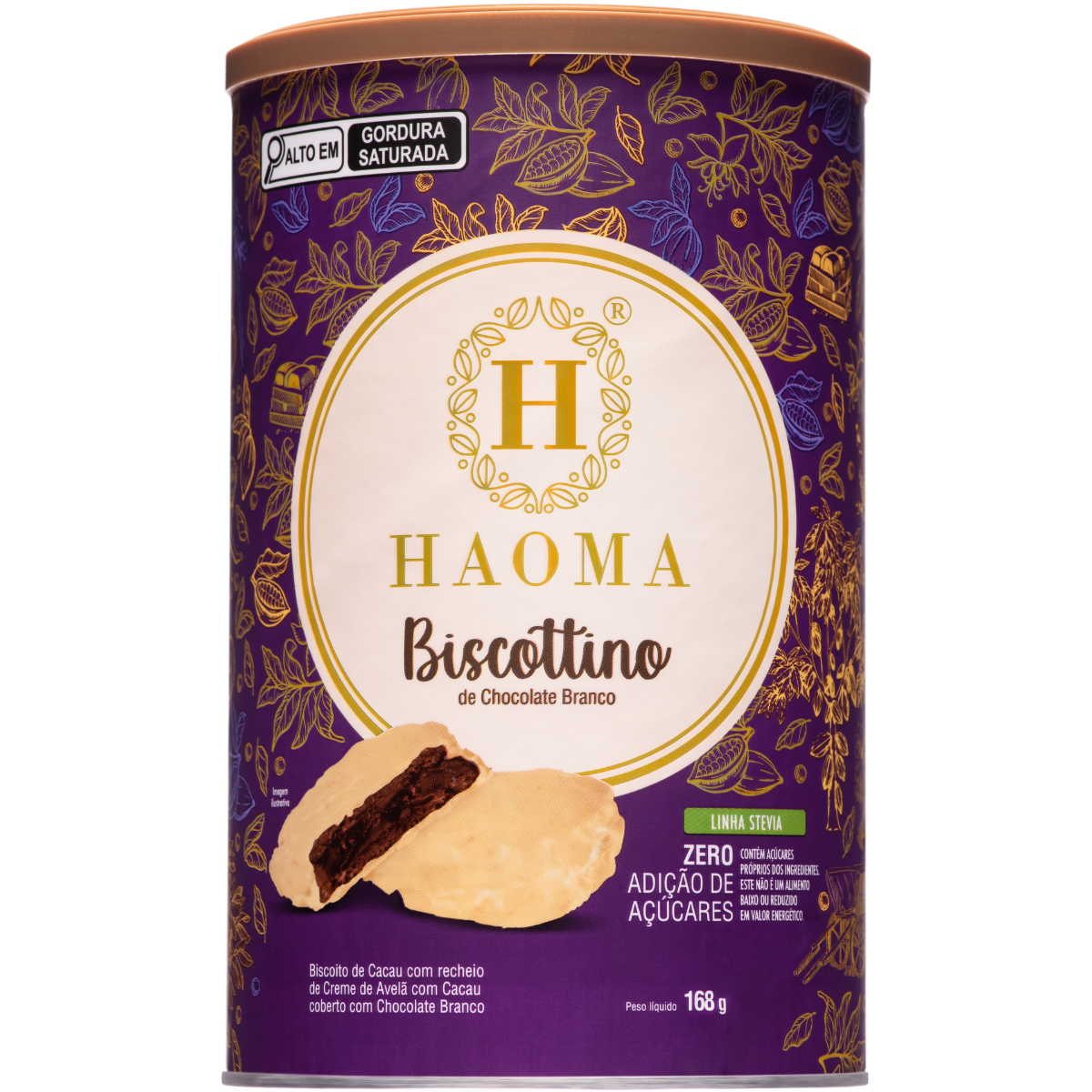 Biscottino White Chocolate — Can of 8