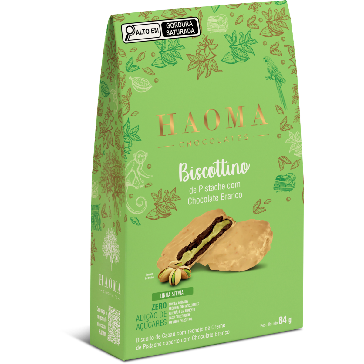 Biscottino Pistachio White — Pack of 4